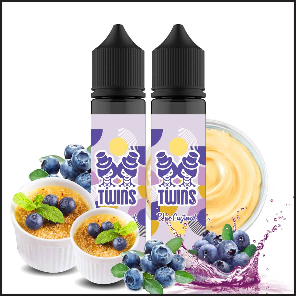 TWINS 60ML - Blue Custard